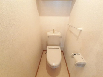 シンプルで使いやすいトイレです