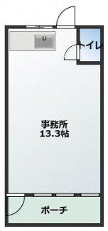 東延末1丁目井上マンション1階南店舗事務所の画像