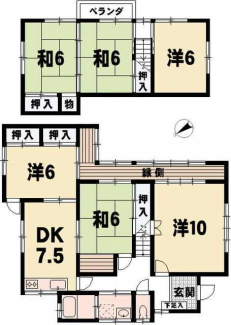 一里山３丁目　貸家の画像