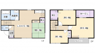 戸建て感覚の4LDKです！