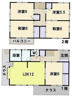 高津町１戸建て貸住宅の画像