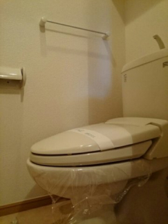 清潔感のあるトイレです