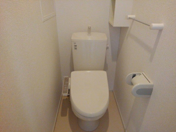 清潔感のあるトイレです