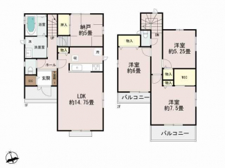 １号棟間取り図