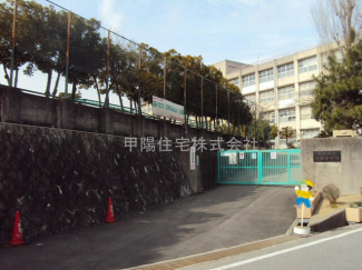 神原小学校まで800m