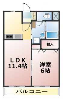 1LDK（44.71㎡）