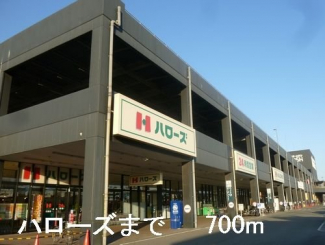 ハローズまで700m