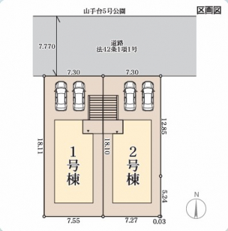 【区画図】