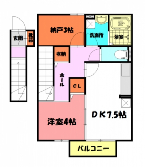 ローズコート明石　間取り