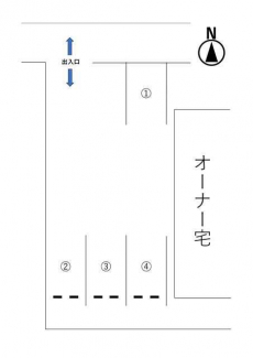 大津市真野４丁目の駐車場の画像