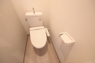 シンプルで使いやすいトイレです