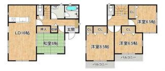 彦根市西今町中古一戸建住宅の画像