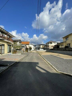 北面道路です。