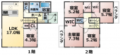 大津市弥生町の新築一戸建ての画像