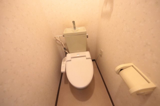 コンパクトで使いやすいトイレです