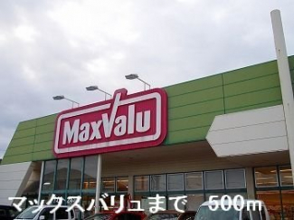 マックスバリュまで500m