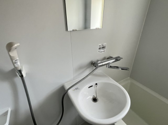 忙しい朝には欠かせない洗面所です