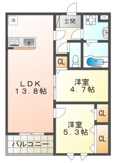 【間取り】