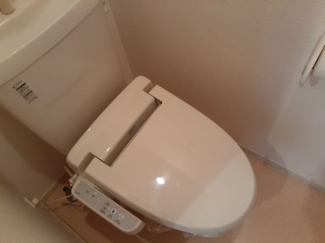 清潔感のあるトイレです