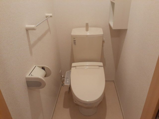 トイレもきれいです