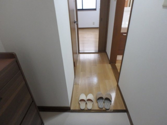 きれいな玄関です
