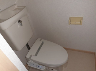 トイレもきれいです