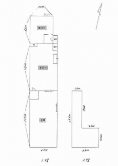 事務所・倉庫の平面図