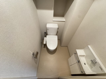 トイレもきれいです