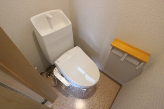 シンプルで使いやすいトイレです