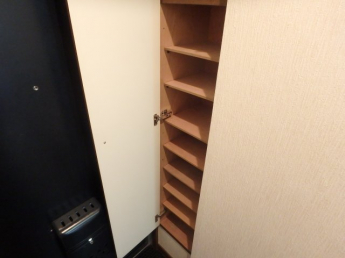 玄関が片付く下駄箱付きです