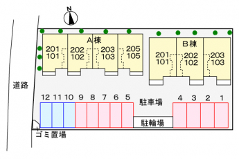 【区画図】