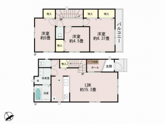 ２号棟間取図