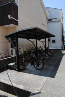 専用屋根付き駐輪場