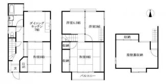 松山市岩崎町１丁目の中古一戸建ての画像