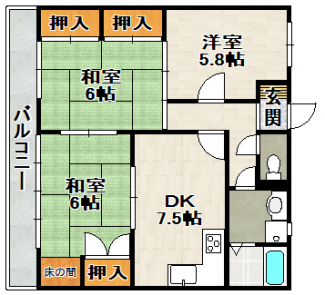 【間取り】