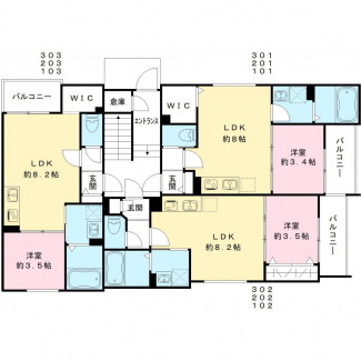 フロア図面