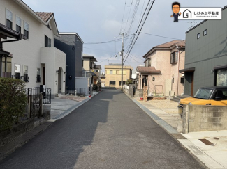 前面道路です。