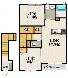 【間取り】