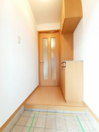 シンプルで使いやすい玄関です