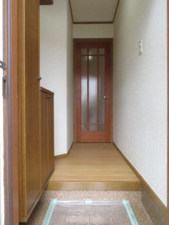 毎日通る玄関はこちらです