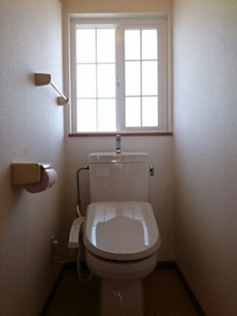 トイレもきれいです