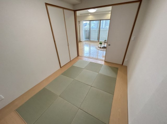 来客時に便利な和室です