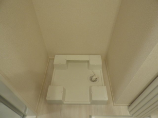 洗濯機置き場です