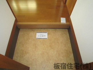 きれいな玄関です