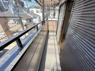 陽当たり良好なバルコニーです