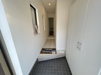 きれいな玄関です