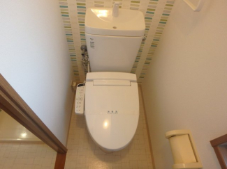 シンプルで使いやすいトイレです