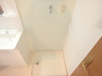 室内洗濯機置き場