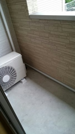 お洗濯にも便利なバルコニー付き