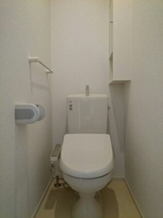 トイレもきれいです
